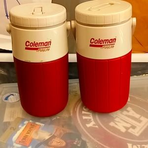 Coleman polylite cooler 2 pre owned